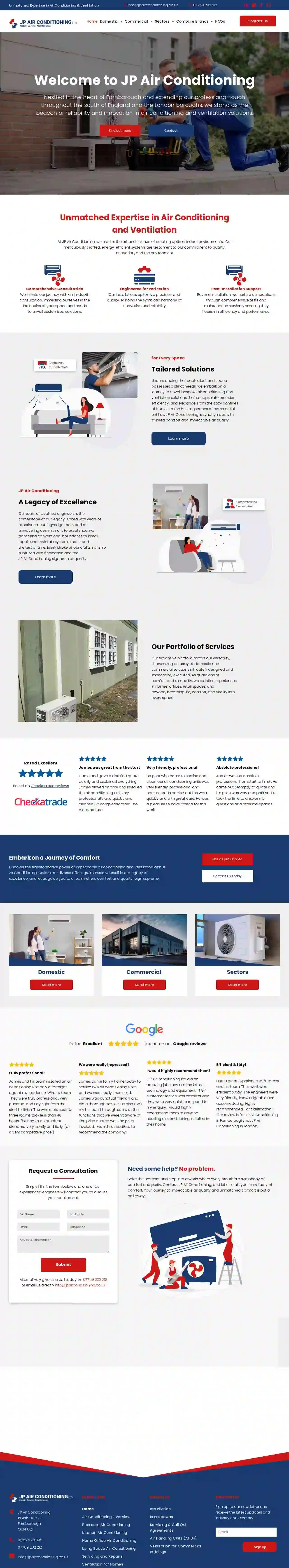 J P Air Conditioning Ltd