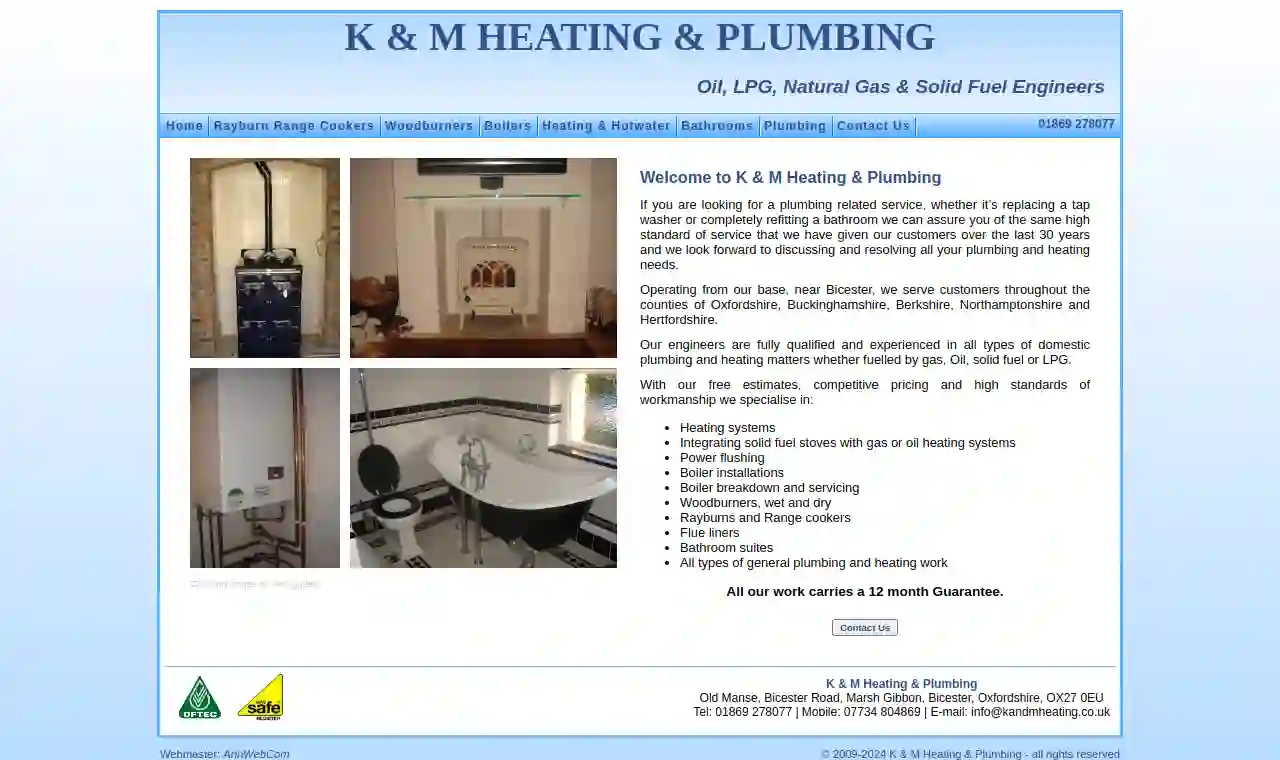 K & M Heating and Plumbing