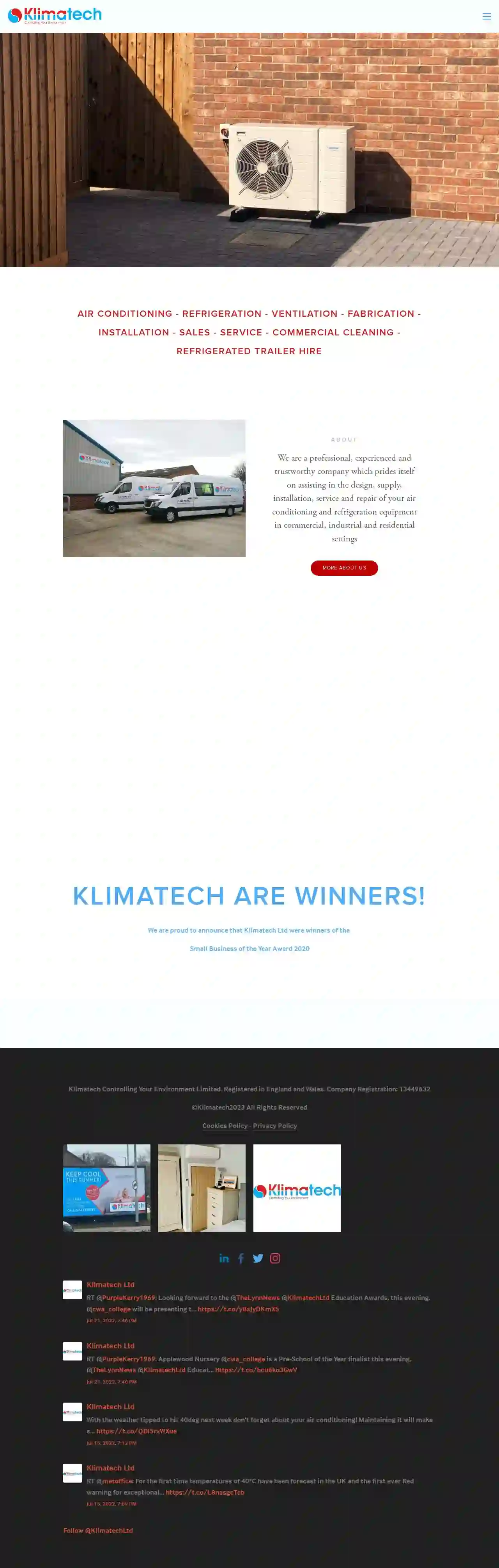 Klimatech Controlling Your Environment Ltd