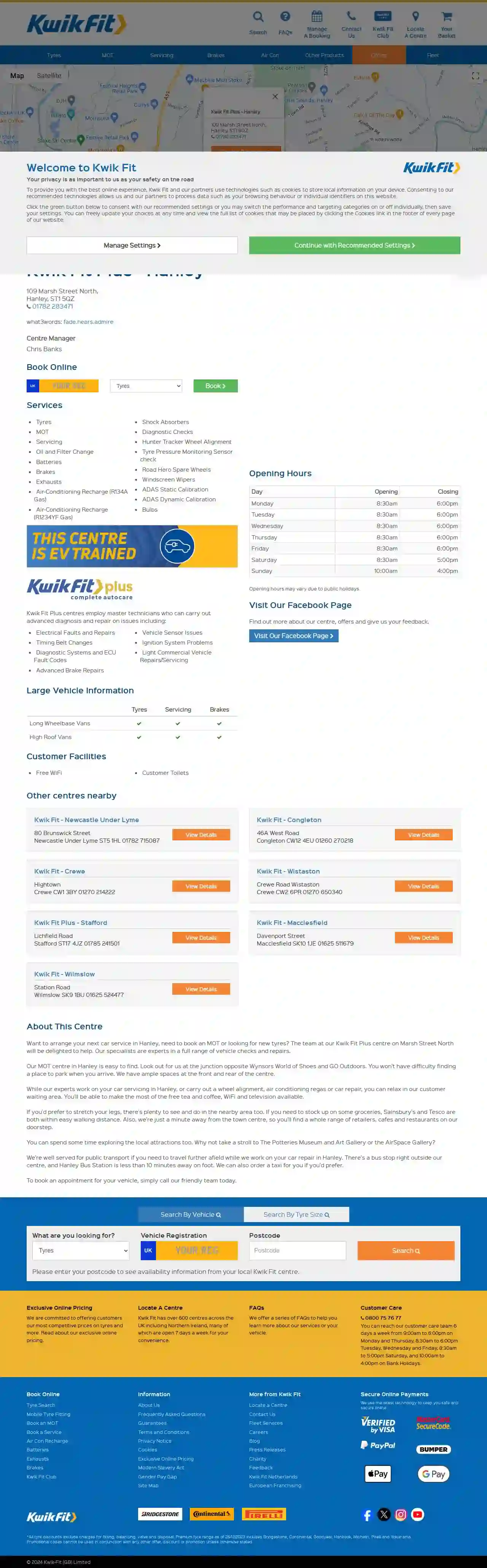 Kwik Fit Plus - Hanley