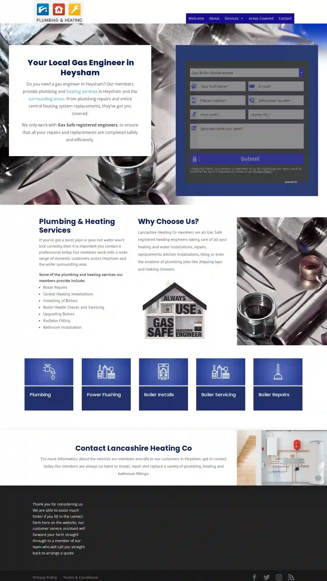 A M D Heating & Plumbing