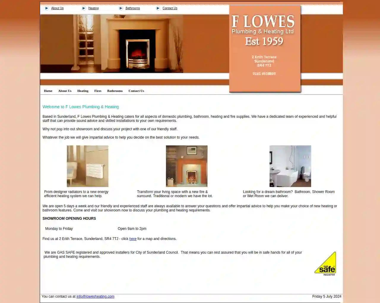 F Lowes Plumbing & Heating Ltd