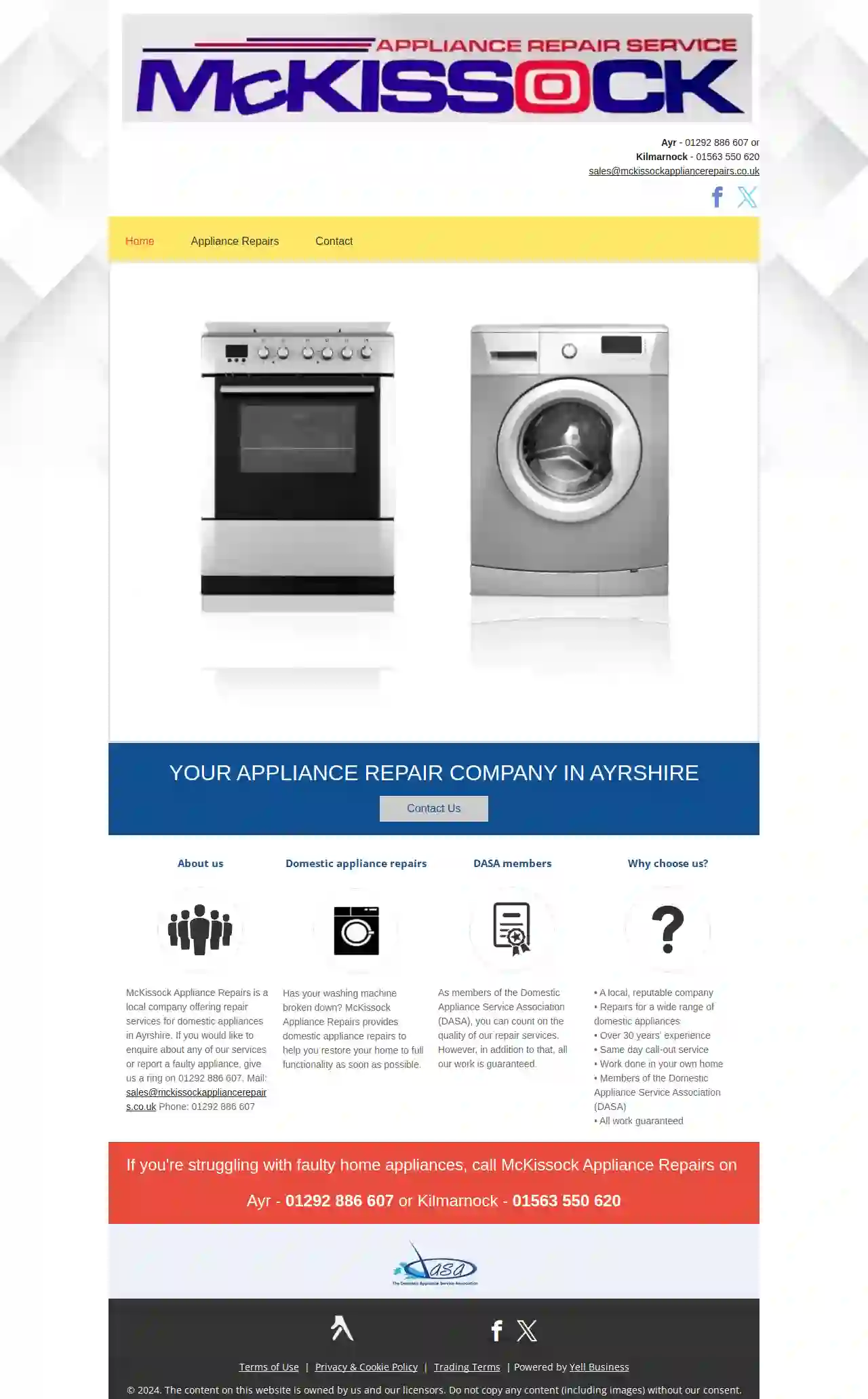 McKissock Appliance Repairs