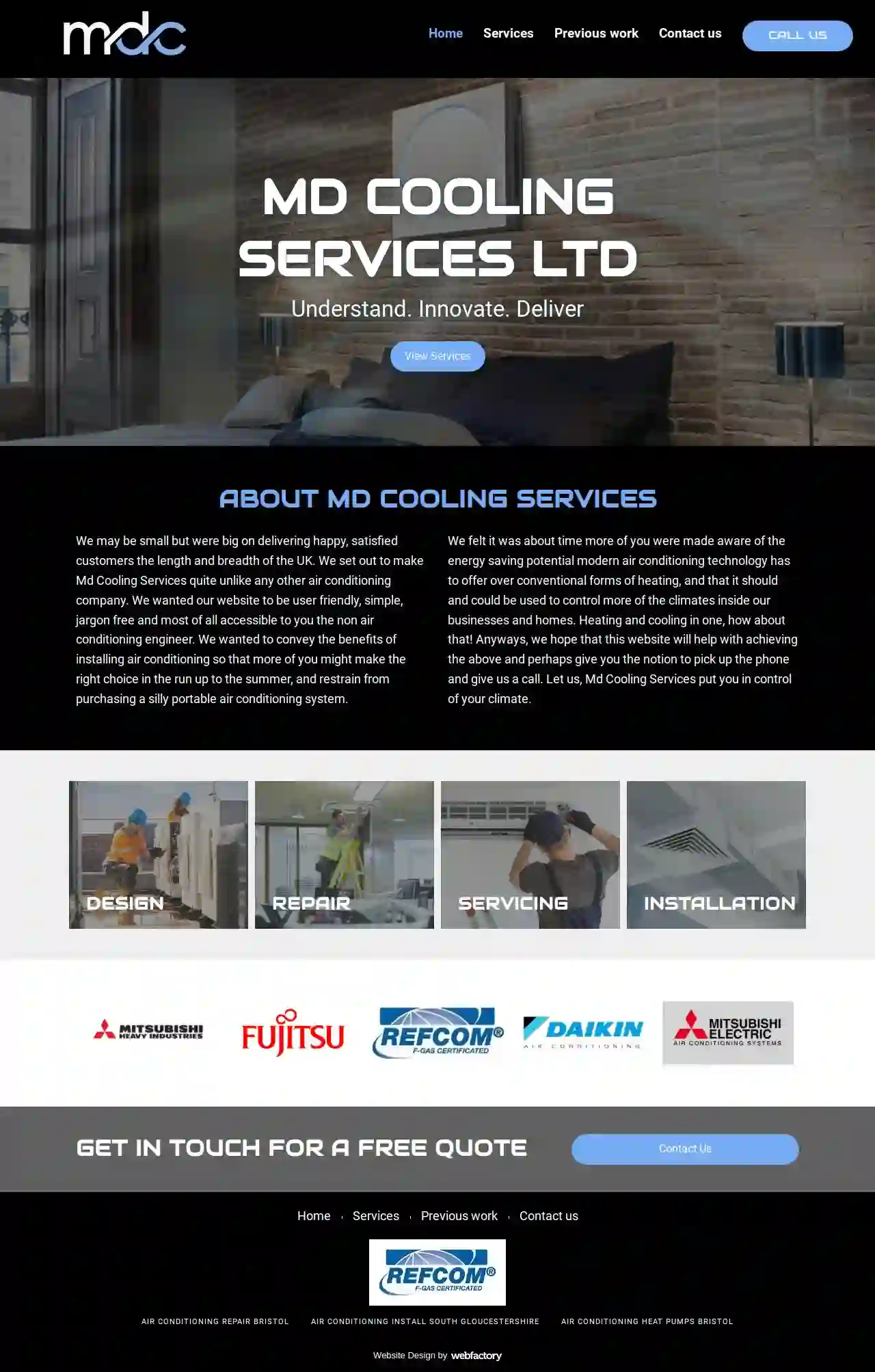 Md cooling services