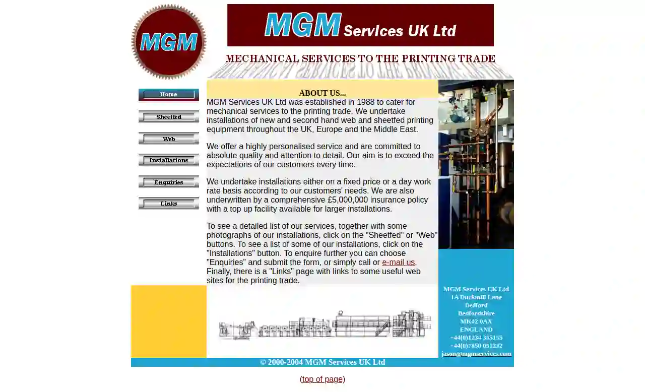 M G M UK Ltd