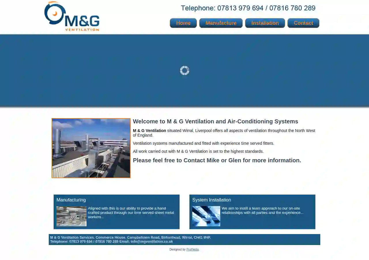 M G Ventilation.co.uk