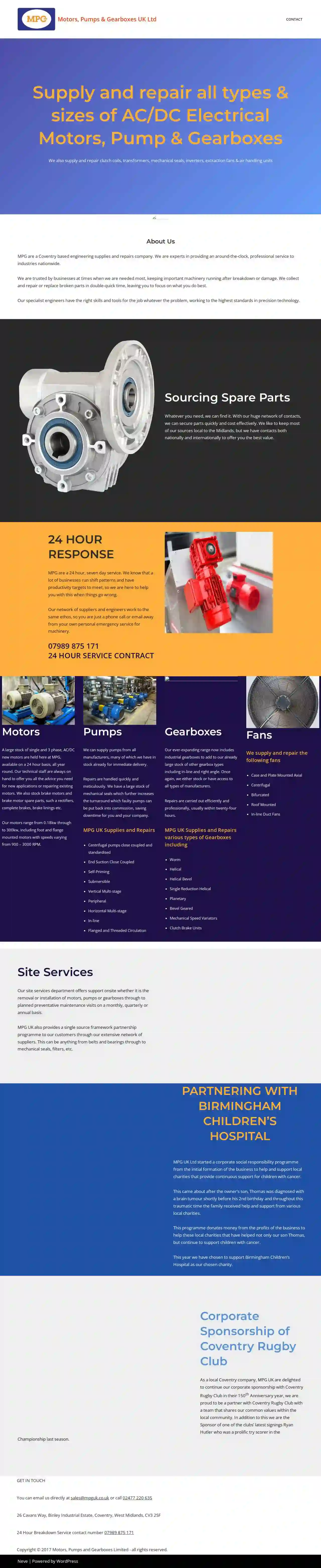 Motors, Pumps & Gearboxes UK Ltd