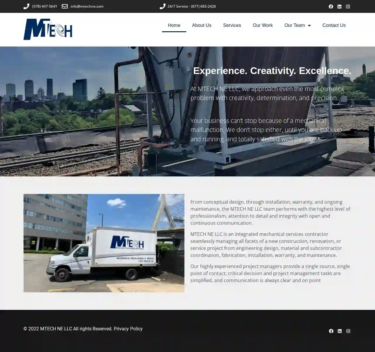 MTECH NE LLC DBA Mechanical Technologies Northeast