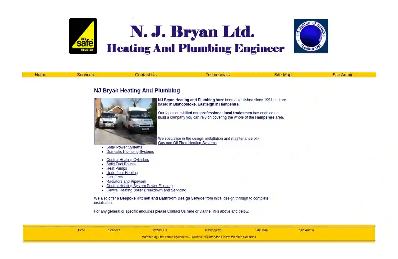 NJ Bryan Heating And Plumbing Ltd.