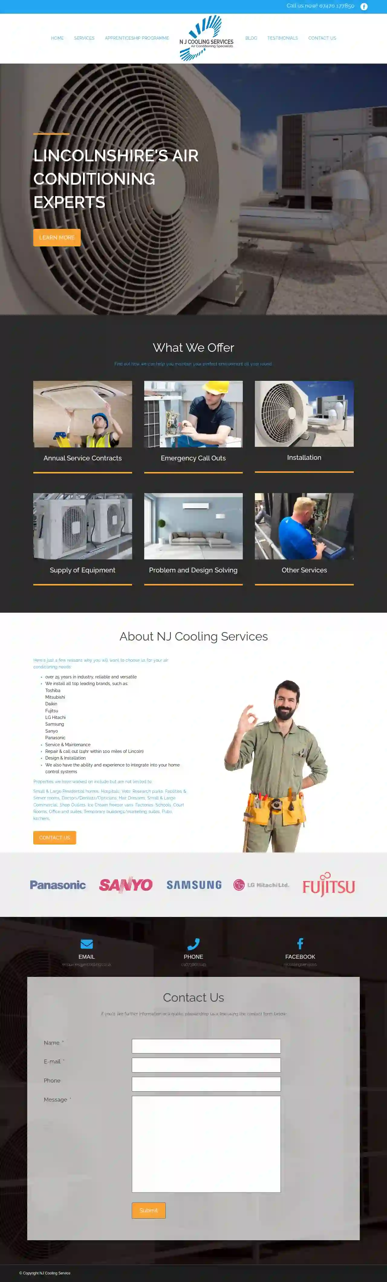 NJ Cooling Services Ltd