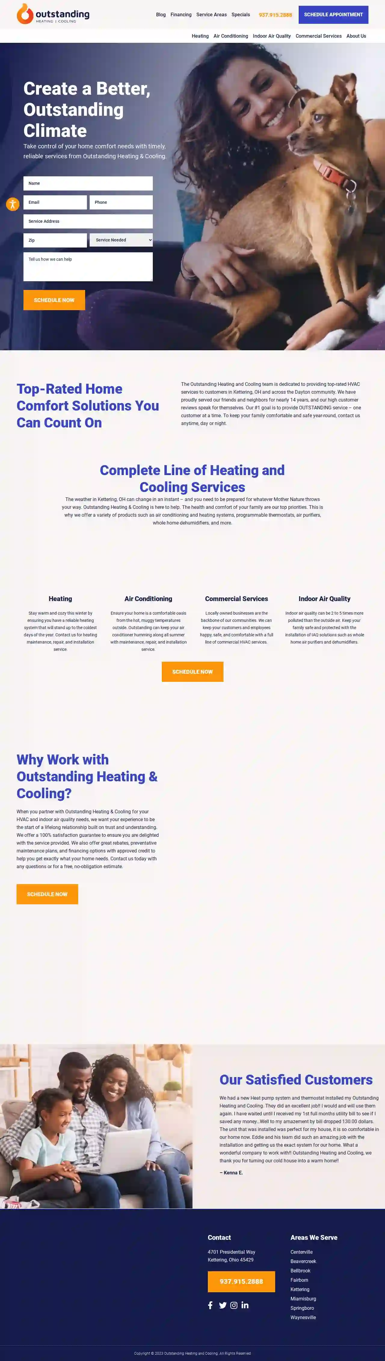 Outstanding Heating and Cooling