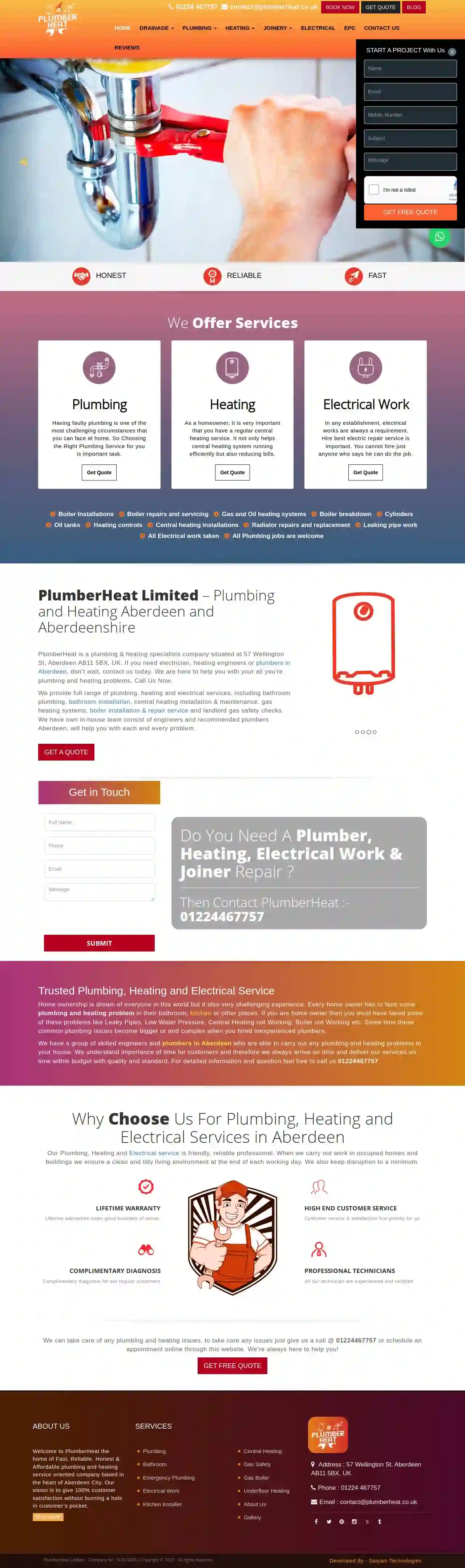 Plumber Heat | Aberdeen & Aberdeenshire