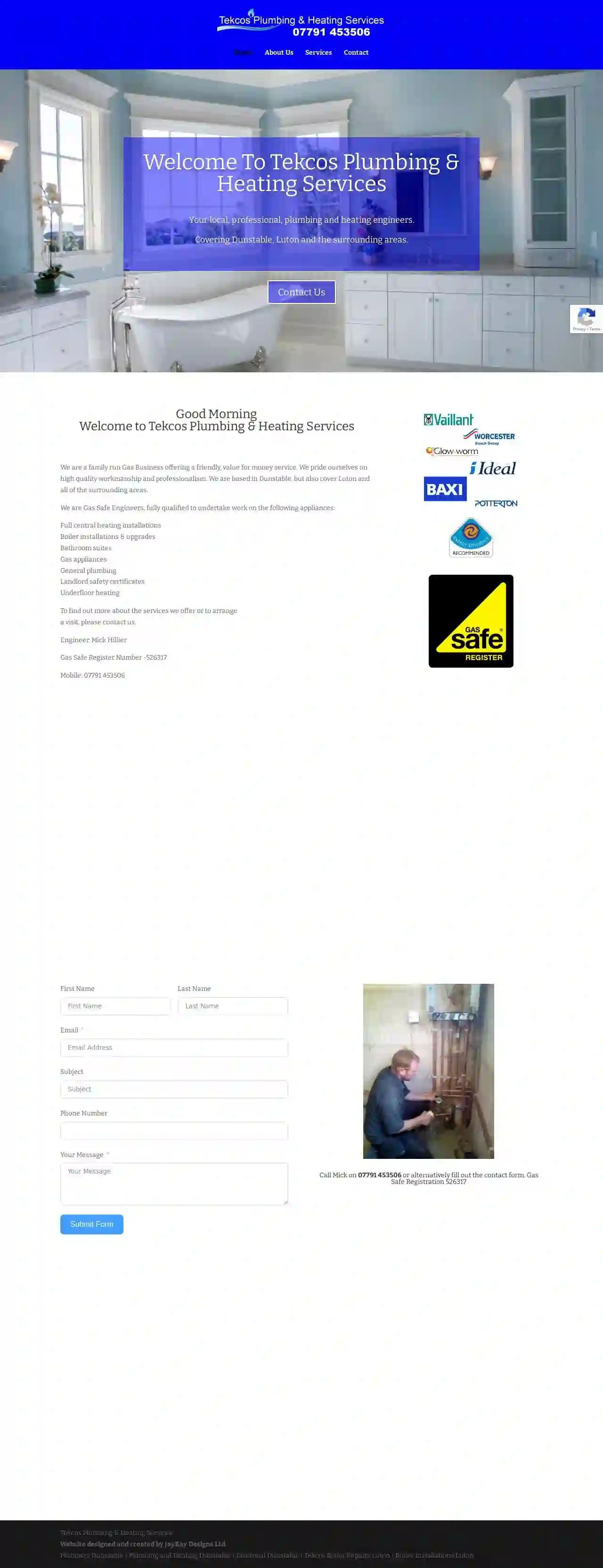 Tekcos (Plumbing & Heating & Electrical) Ltd