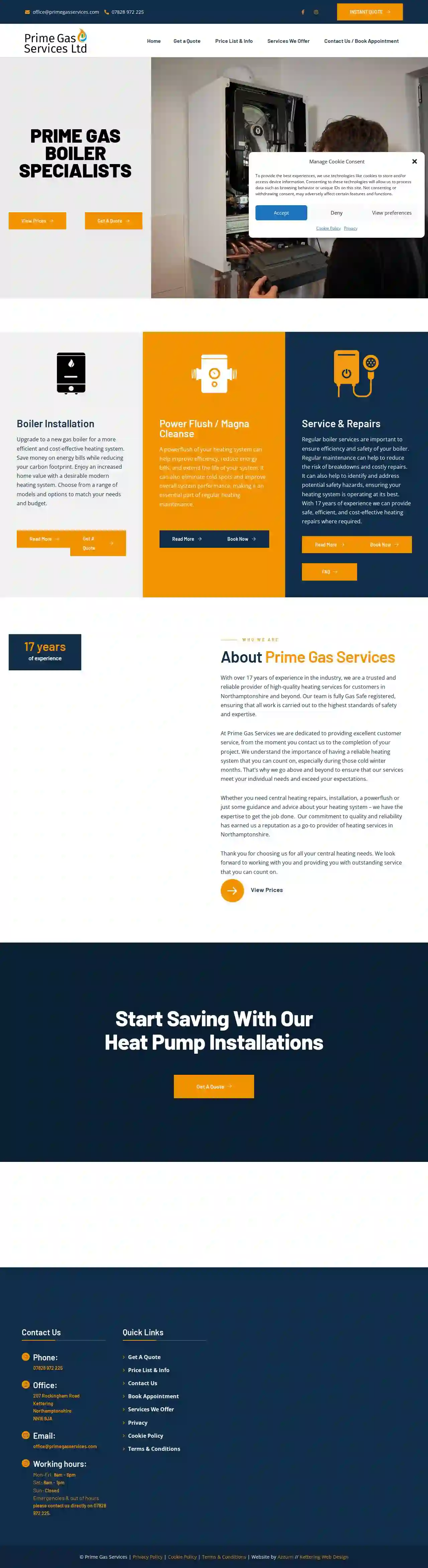 Prime Gas Services Limited