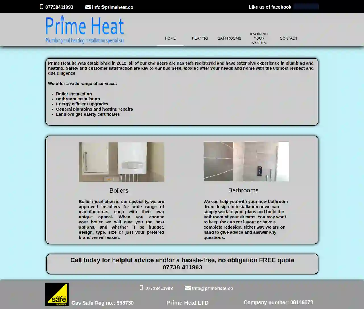 Prime Heat Ltd