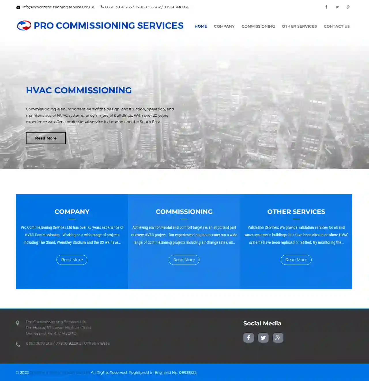 Pro Commissioning Services Ltd