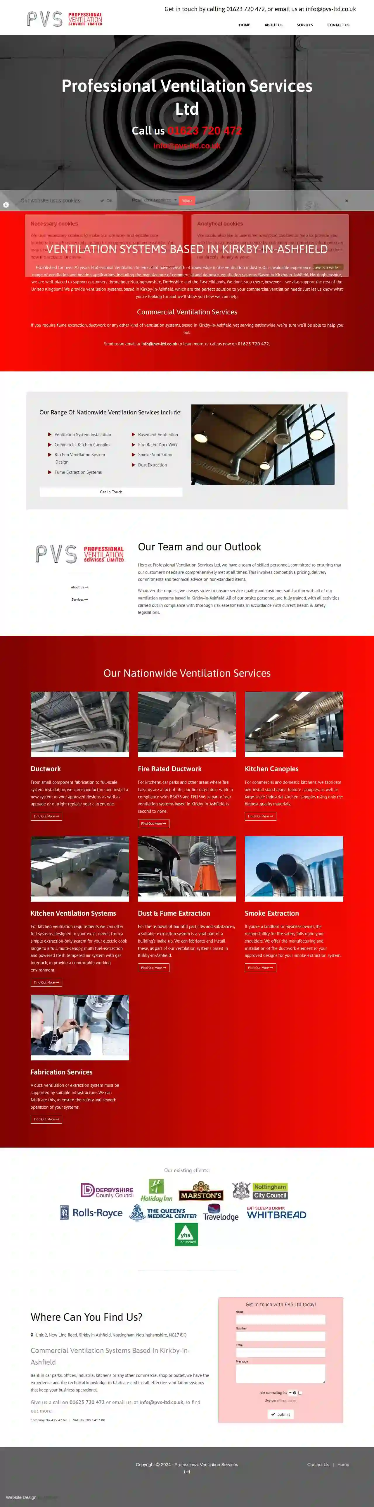 Professional Ventilation Services Ltd