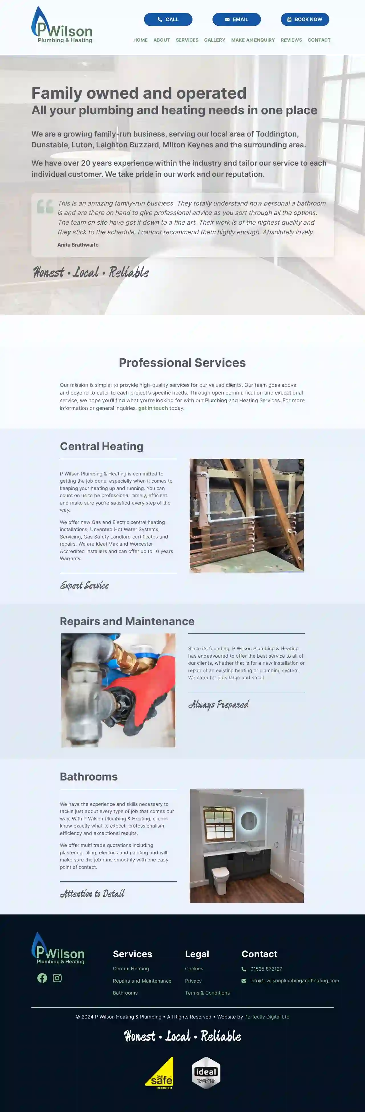 P Wilson Plumbing & Heating