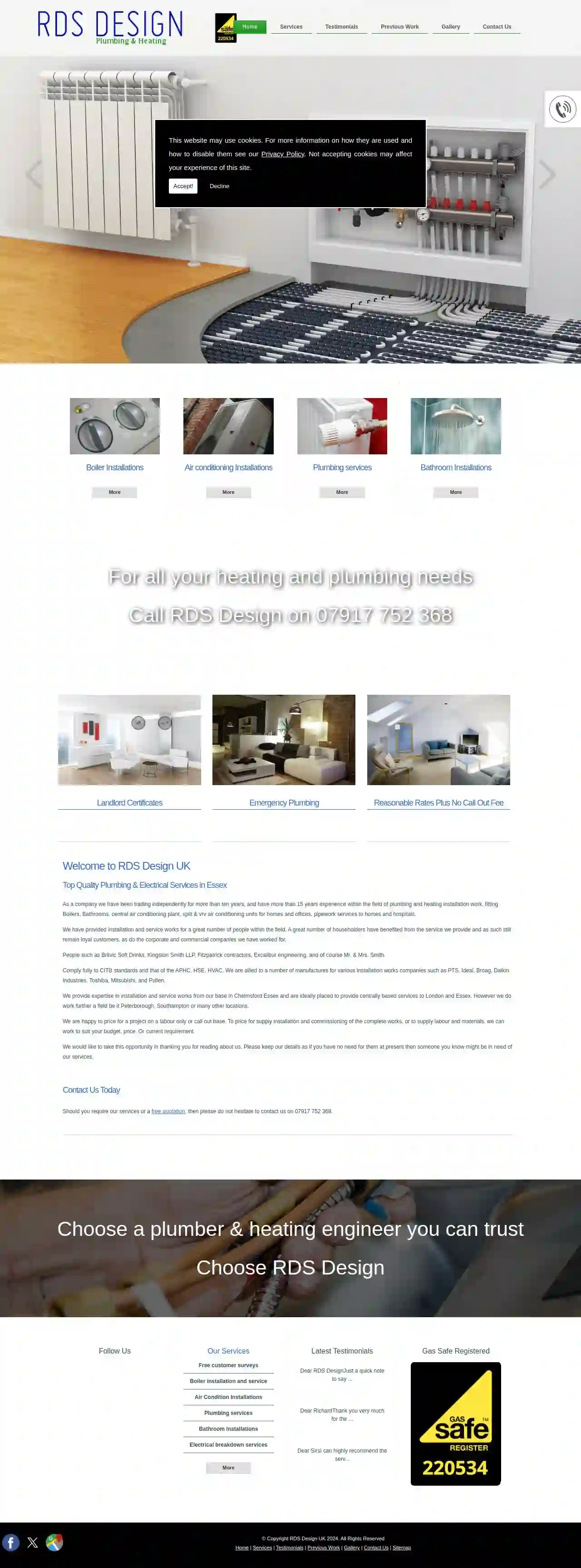 RDS Design Plumbing & Heating