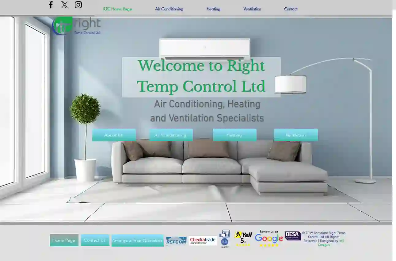 Right Temp Control Ltd Air Conditioning