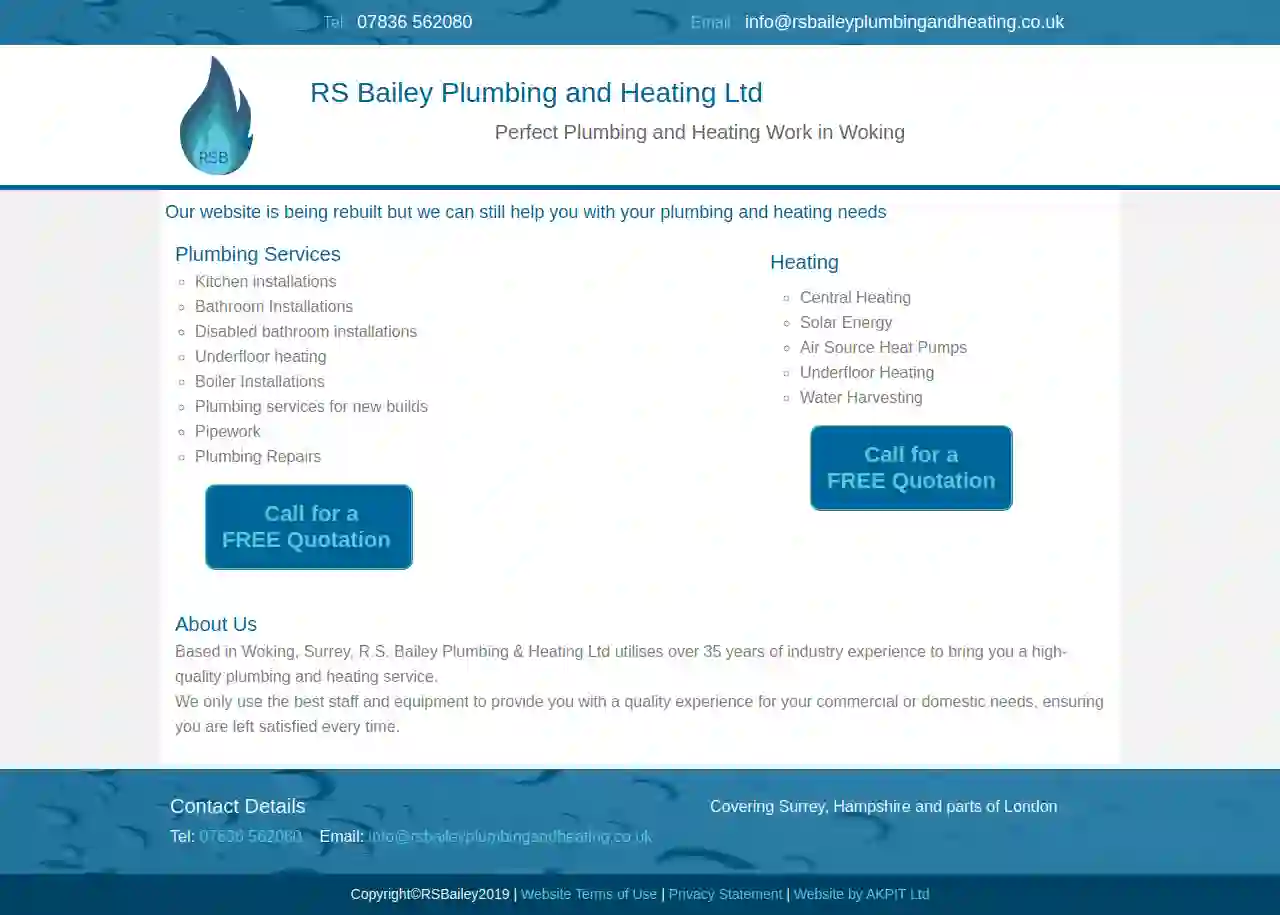 R S Bailey Plumbing & Heating