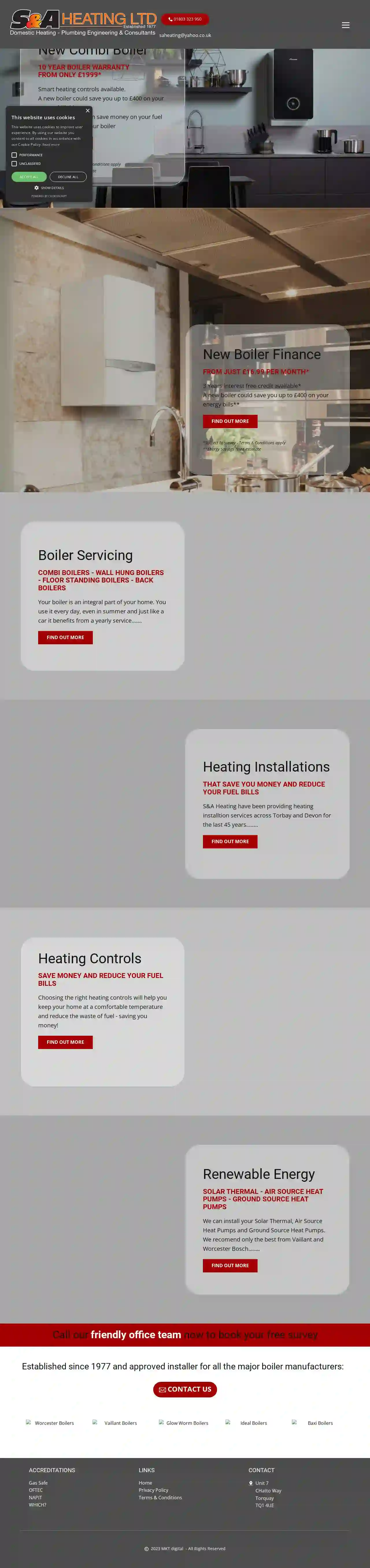 S&A Heating Ltd