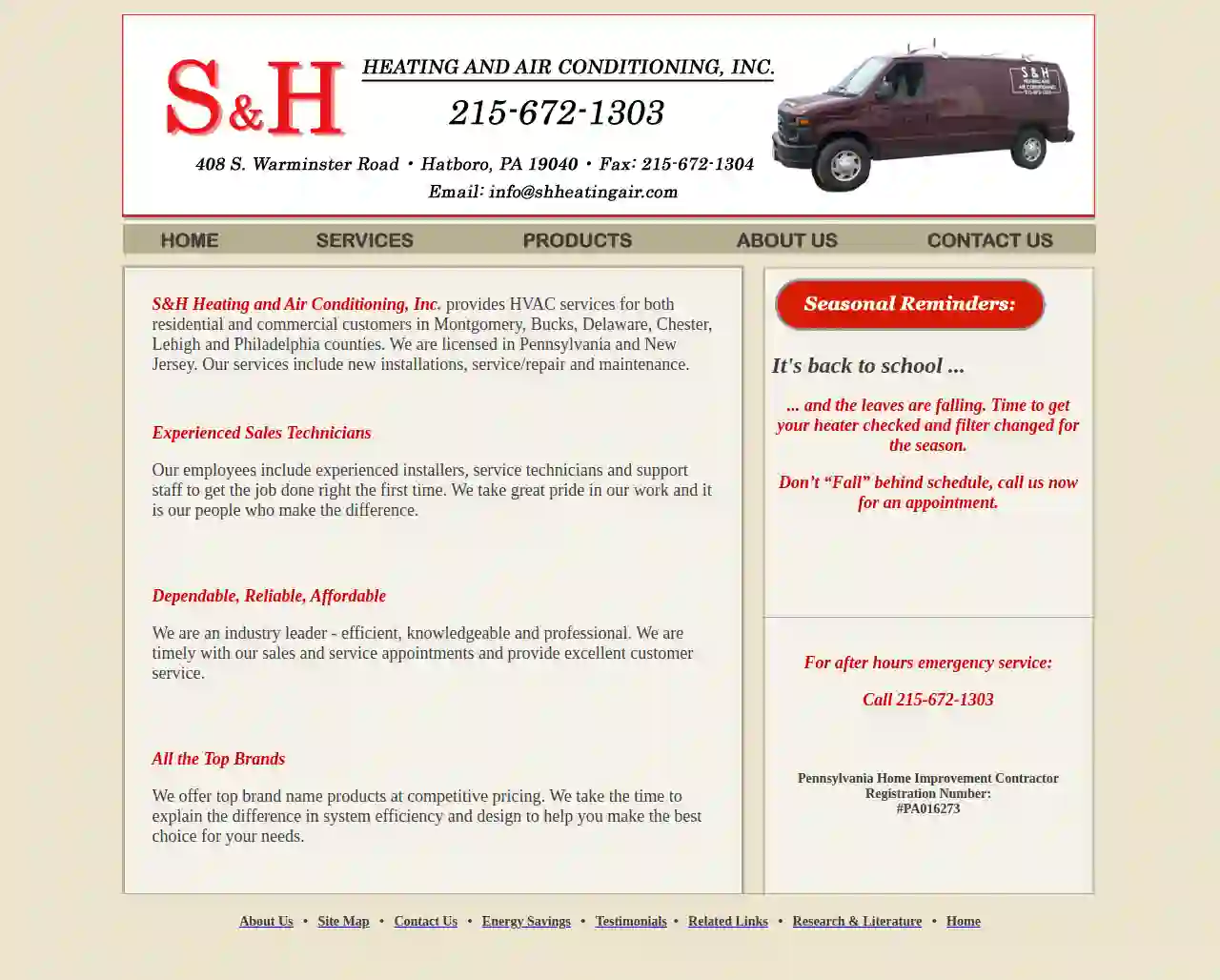 S & H Heating & Air Conditioning