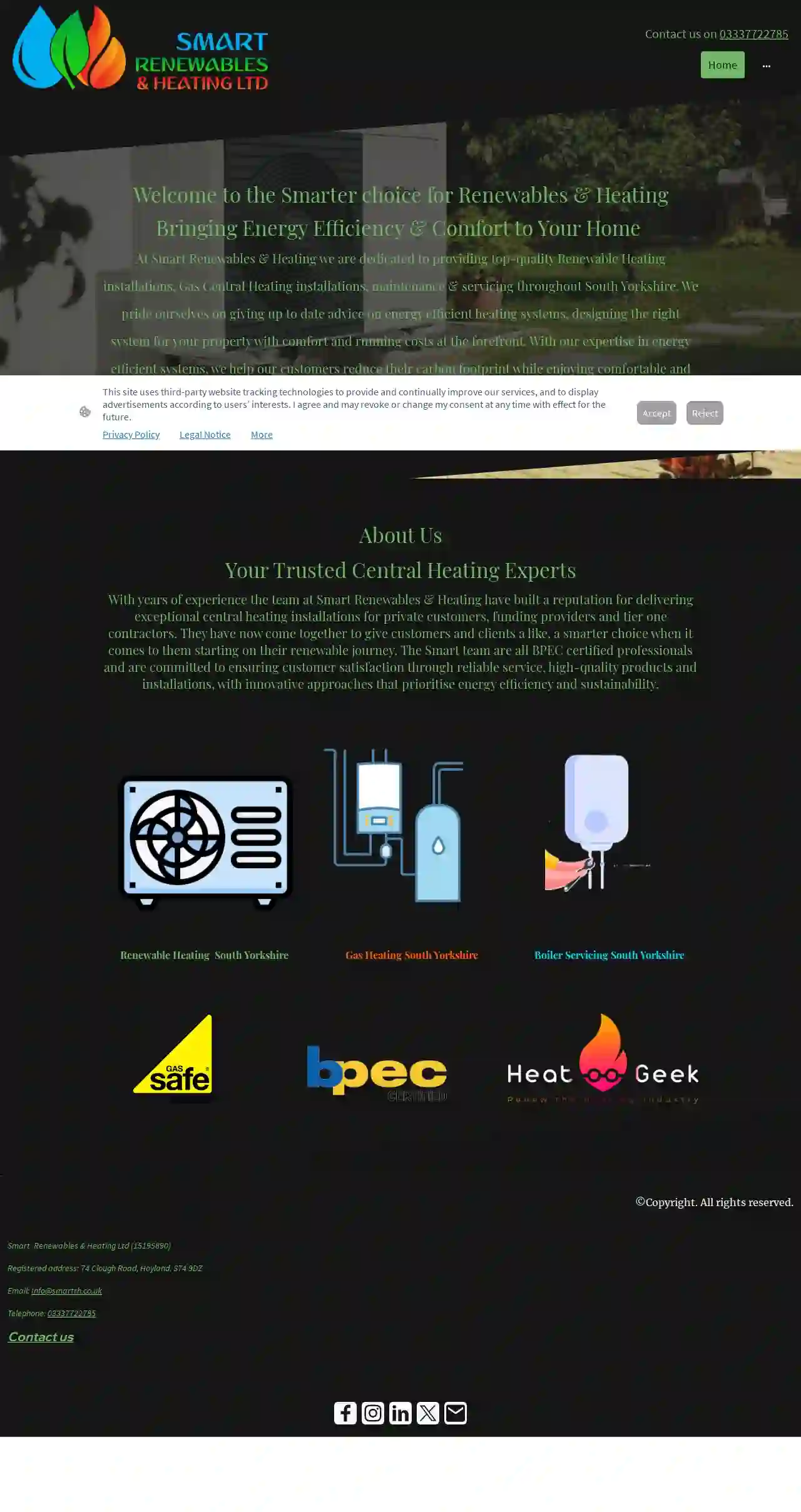 Smart Renewables and Heating Ltd