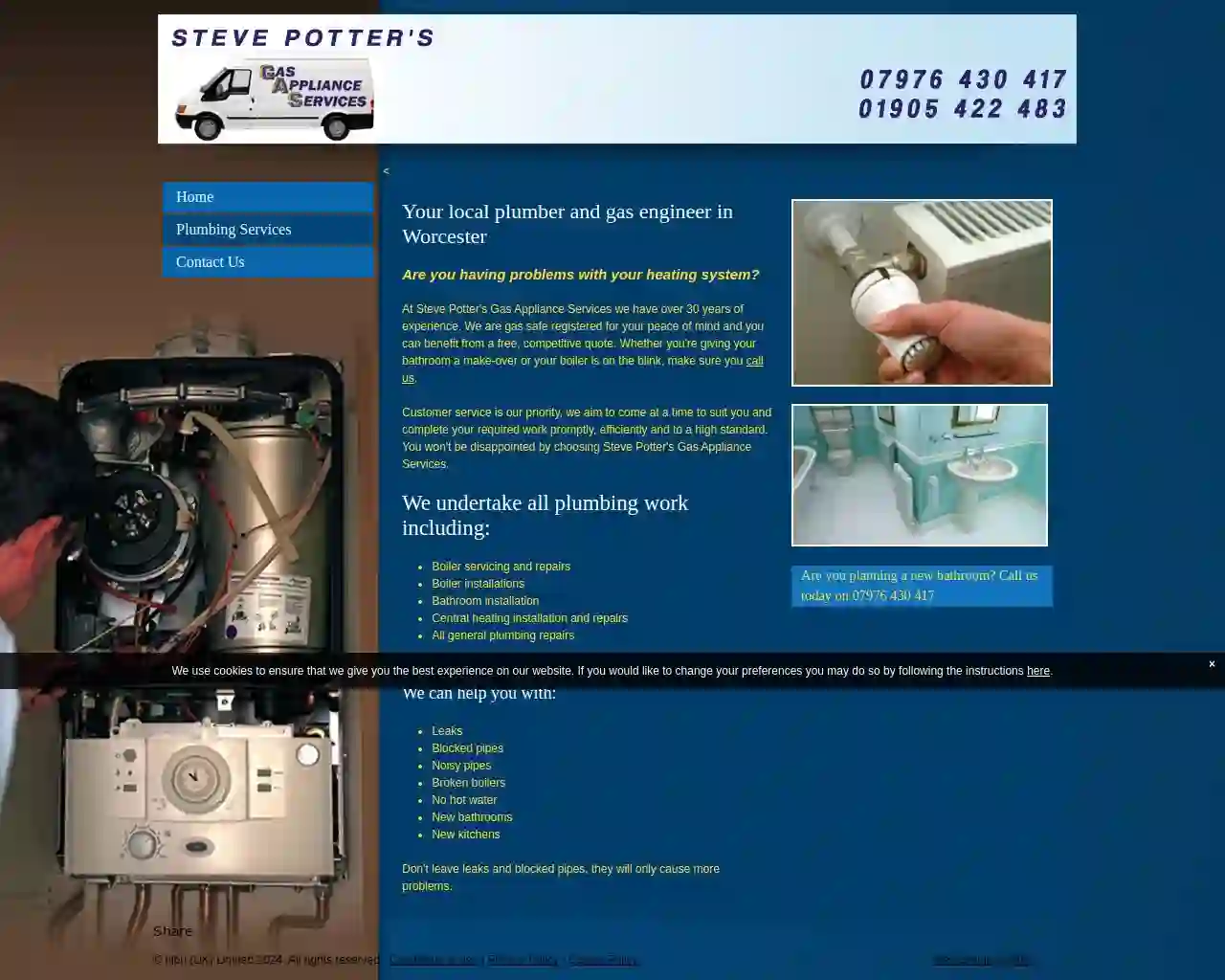 Gas Appliance Services By Steve Potter