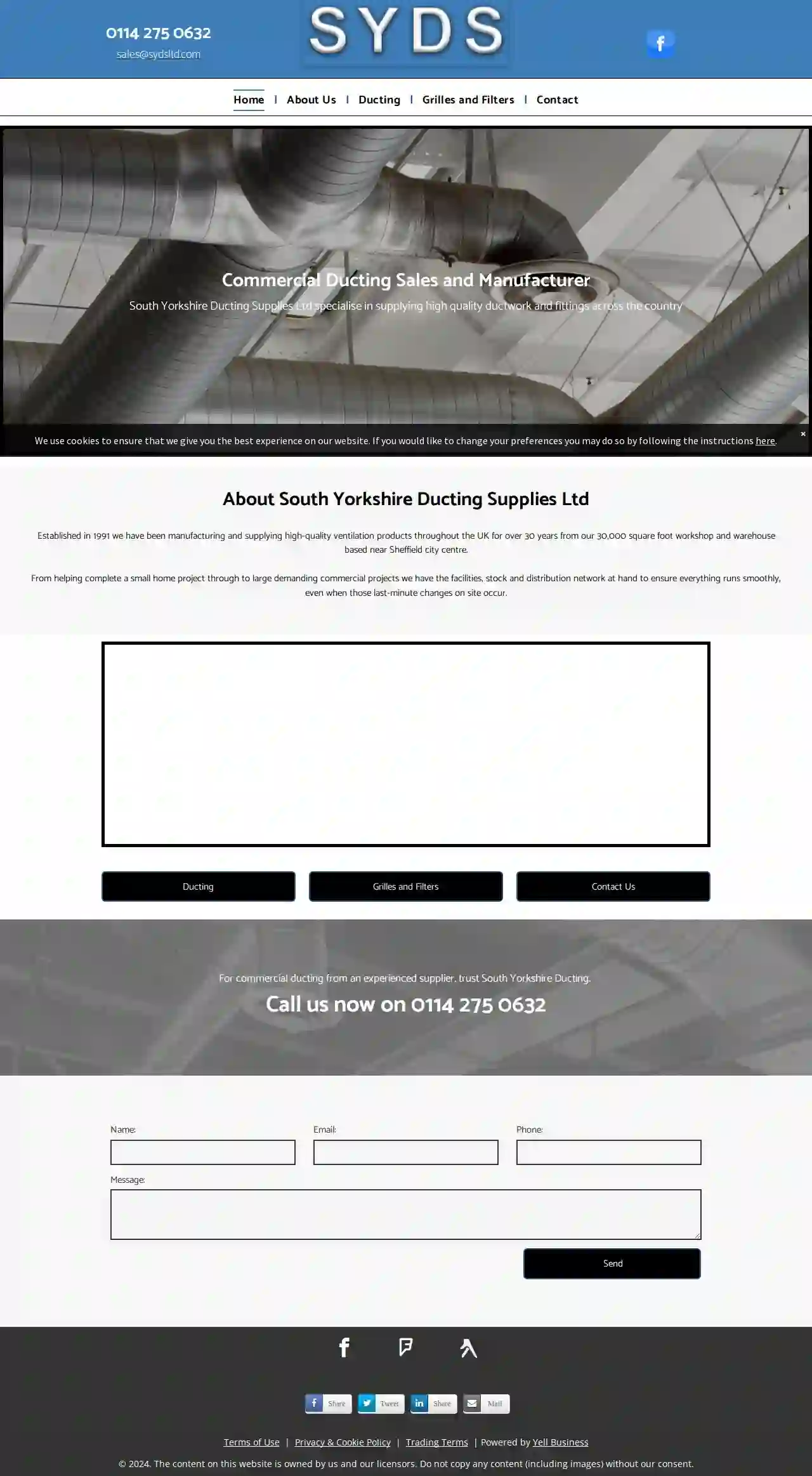 South Yorkshire Ducting Supplies Ltd