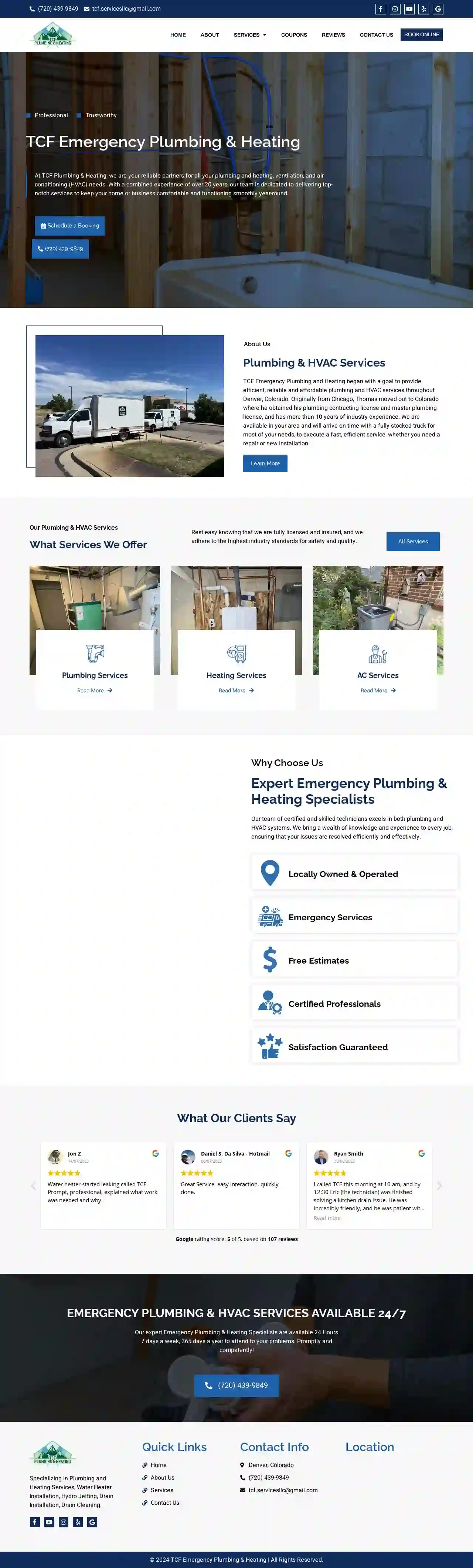 TCF Emergency Plumbing & Heating