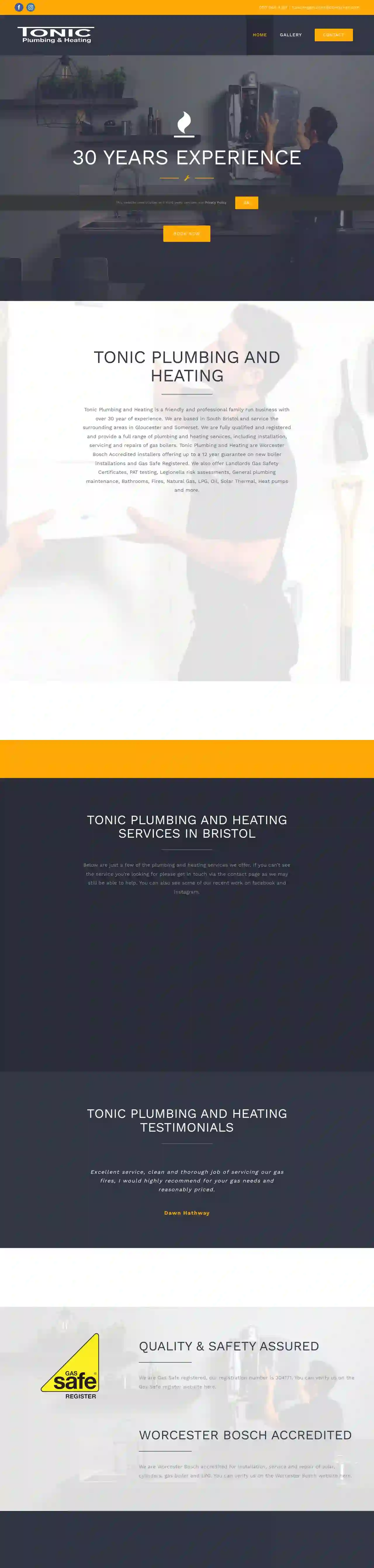 Tonic Plumbing & Heating