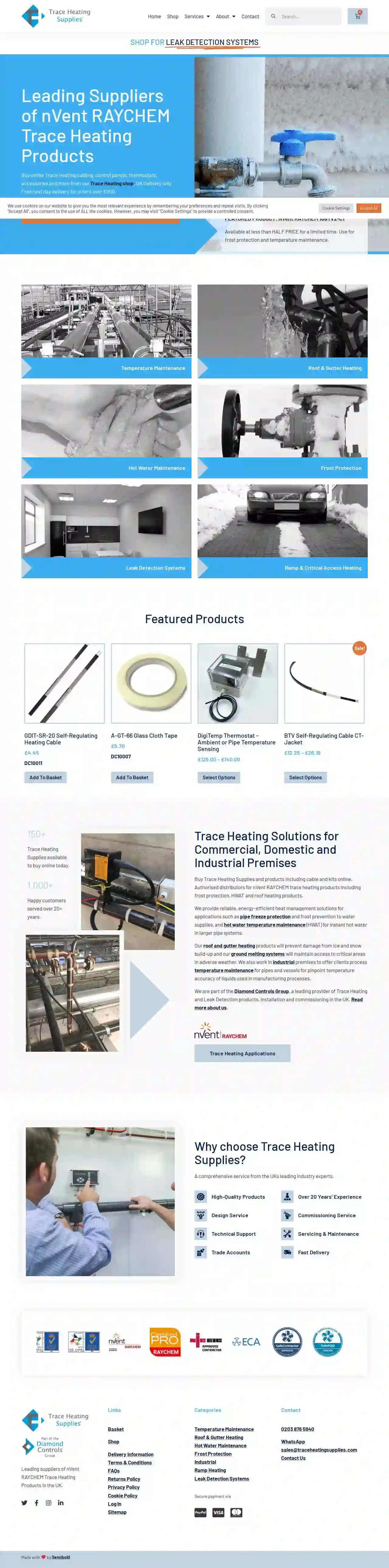 Trace Heating Supplies