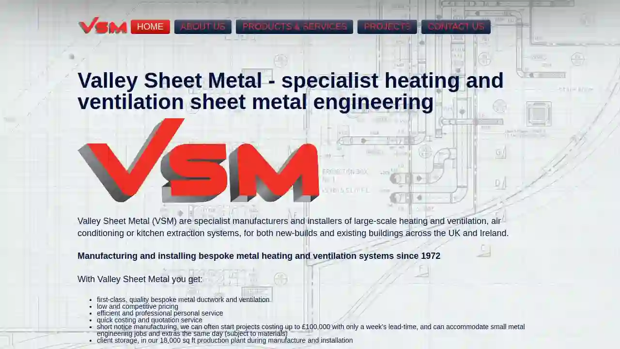 Valley Sheet Metal North West Ltd