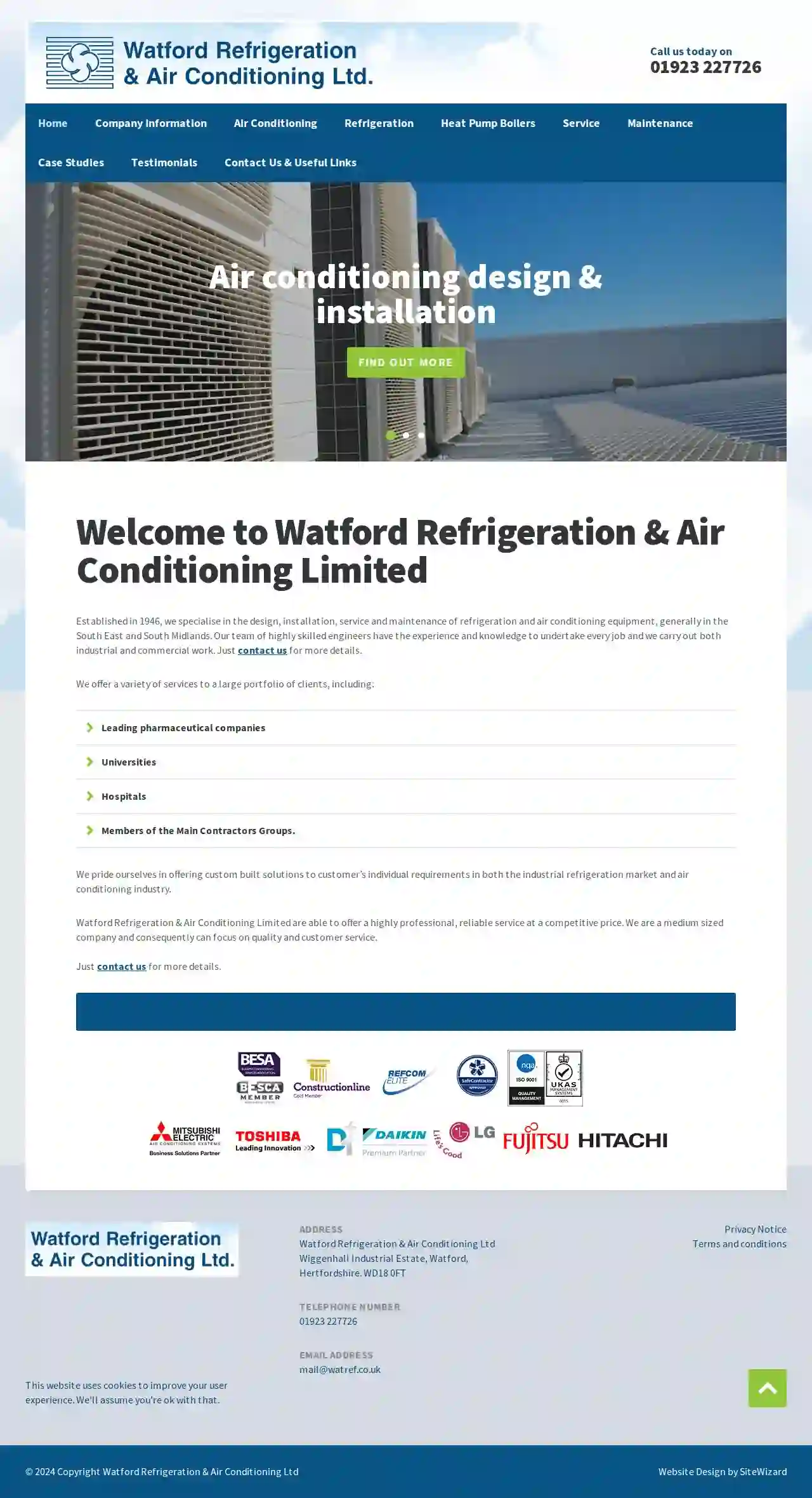 Watford Refrigeration & Air Conditioning Ltd