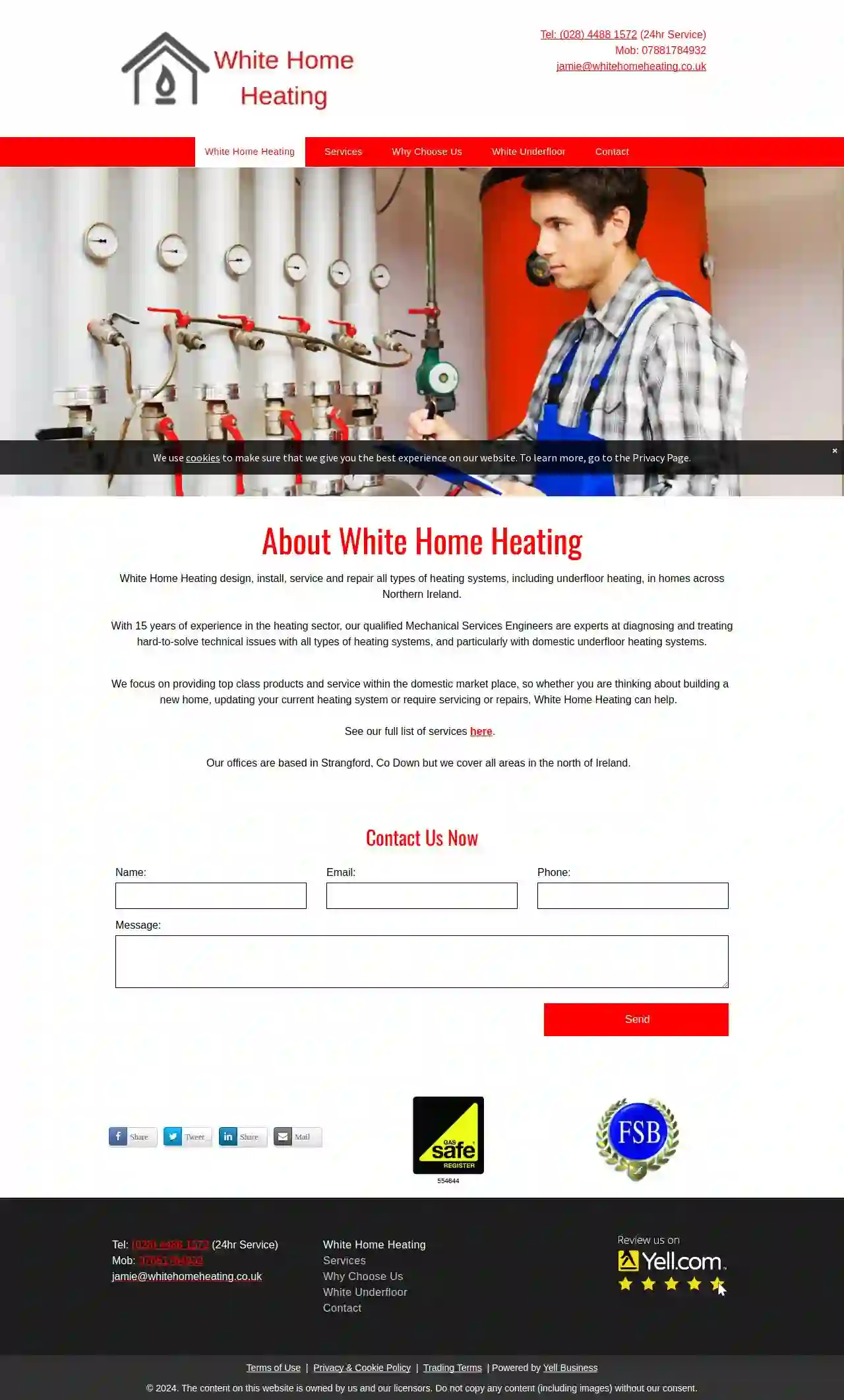 White Home Heating